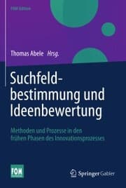 Cover von Suchfeldbestimmung und Ideenbewertung