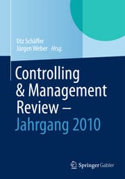 Cover von Controlling & Management Review -Jahrgang 2010