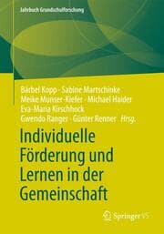 Cover von Individuelle Förderung und Lernen in der Gemeinschaft