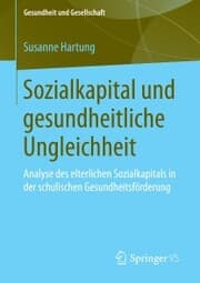 Cover von Sozialkapital und gesundheitliche Ungleichheit