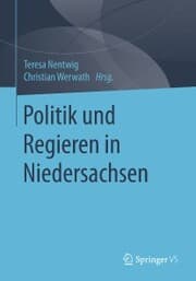Cover von Politik und Regieren in Niedersachsen