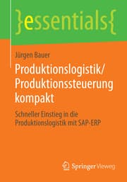 Cover von Produktionslogistik/Produktionssteuerung kompakt