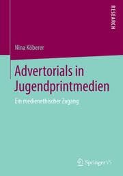 Cover von Advertorials in Jugendprintmedien