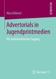 Cover von Advertorials in Jugendprintmedien