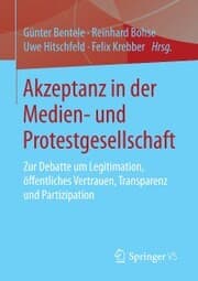 Cover von Akzeptanz in der Medien- und Protestgesellschaft