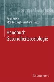 Cover von Handbuch Gesundheitssoziologie