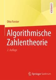Cover von Algorithmische Zahlentheorie