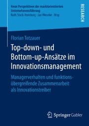 Cover von Top-down- und Bottom-up-Ansätze im Innovationsmanagement
