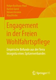 Cover von Engagement in der Freien Wohlfahrtspflege