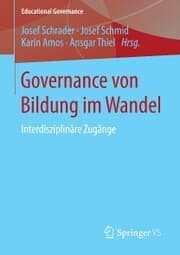 Cover von Governance von Bildung im Wandel