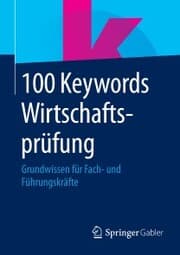 Cover von 100 Keywords Wirtschaftsprüfung