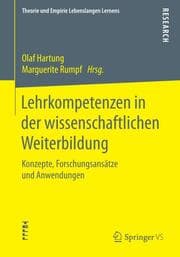 Cover von Lehrkompetenzen in der wissenschaftlichen Weiterbildung