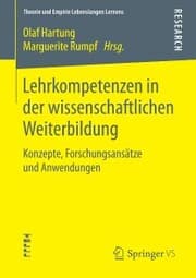 Cover von Lehrkompetenzen in der wissenschaftlichen Weiterbildung