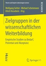 Cover von Zielgruppen in der wissenschaftlichen Weiterbildung