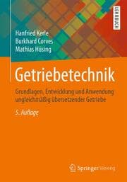 Cover von Getriebetechnik