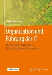 Cover von Organisation und Führung der IT