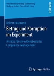 Cover von Betrug und Korruption im Experiment