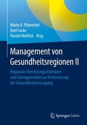 Cover von Management von Gesundheitsregionen II
