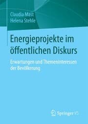 Cover von Energieprojekte im öffentlichen Diskurs