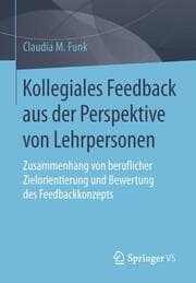 Cover von Kollegiales Feedback aus der Perspektive von Lehrpersonen