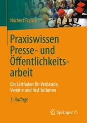 Cover von Praxiswissen Presse- und Öffentlichkeitsarbeit