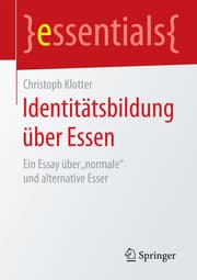 Cover von Identitätsbildung über Essen