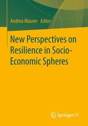 Cover von New Perspectives on Resilience in Socio-Economic Spheres