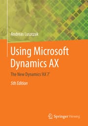 Cover von Using Microsoft Dynamics AX