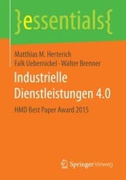 Cover von Industrielle Dienstleistungen 4.0