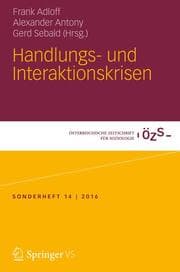 Cover von Handlungs- und Interaktionskrisen