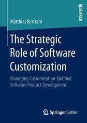 Cover von The Strategic Role of Software Customization