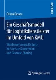 Cover von Ein Geschäftsmodell für Logistikdienstleister im Umfeld von KMU