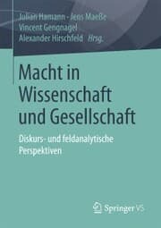 Cover von Macht in Wissenschaft und Gesellschaft