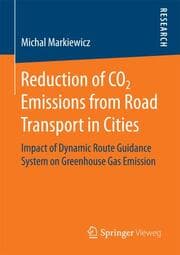 Cover von Reduction of CO2 Emissions from Road Transport in Cities