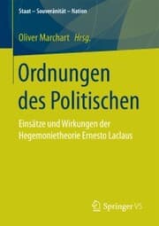 Cover von Ordnungen des Politischen