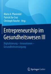 Cover von Entrepreneurship im Gesundheitswesen III