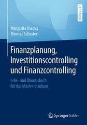 Cover von Finanzplanung, Investitionscontrolling und Finanzcontrolling