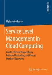 Cover von Service Level Management in Cloud Computing