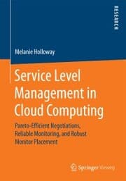 Cover von Service Level Management in Cloud Computing