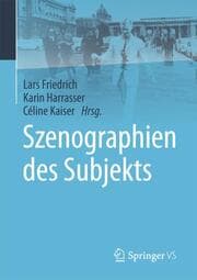 Cover von Szenographien des Subjekts
