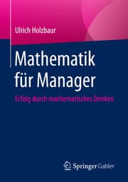 Cover von Mathematik für Manager