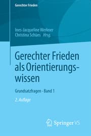 Cover von Gerechter Frieden als Orientierungswissen