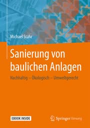 Cover von Sanierung von baulichen Anlagen
