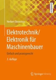 Cover von Elektrotechnik/Elektronik für Maschinenbauer
