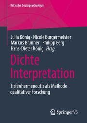 Cover von Dichte Interpretation