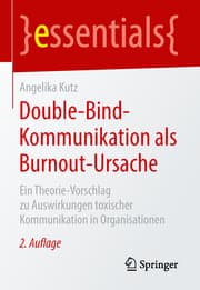 Cover von Double-Bind-Kommunikation als Burnout-Ursache