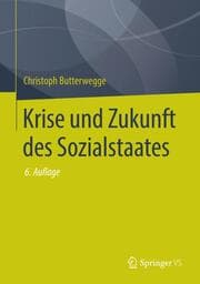 Cover von Krise und Zukunft des Sozialstaates