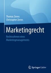 Cover von Marketingrecht
