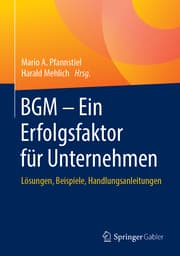 Cover von BGM - Ein Erfolgsfaktor für Unternehmen