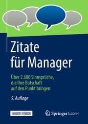 Cover von Zitate für Manager